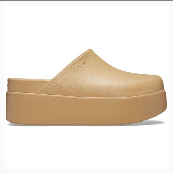 Crocs Dylan Platform Clog in Wheat size 7 EUC - Picture 1 of 2